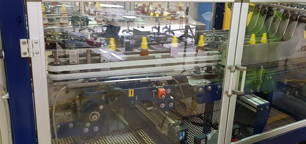 Bottling line cabinet on an Australian food & beverage plant floor